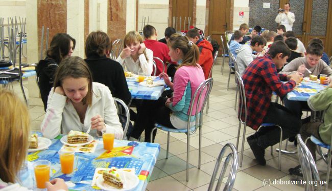 Сладкие угощения для детей-сирот sladosti