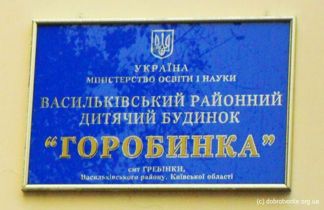 Васильковский районный детский дом Детский дом в Гребёнках