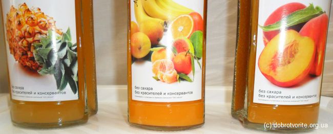 Соки без сахара, красителей и консервантов Соки Армении