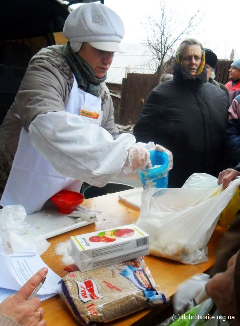 Подарки к Новому году для малоимущих людей Киева