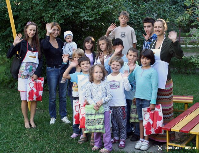 Благотворительность в детском доме