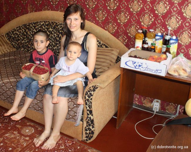 мама с детьми неполная семья